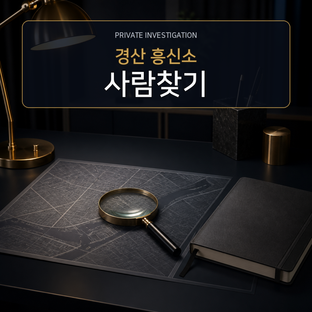 경산 사람찾기·소재파악 전문 흥신소